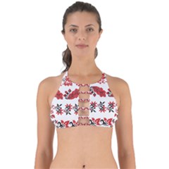 Ukraine Scheme Pattern Kit Ornament Plants Perfectly Cut Out Bikini Top by pakminggu