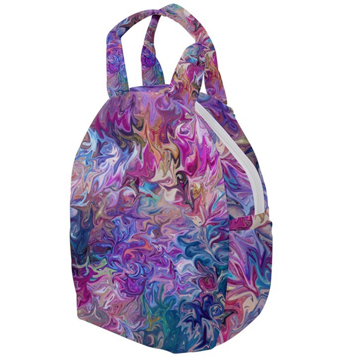 Painted flames Travel Backpack