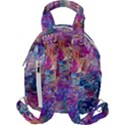 Painted flames Travel Backpack View2