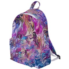 Painted Flames The Plain Backpack by kaleidomarblingart