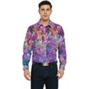 Painted flames Men s Long Sleeve Pocket Shirt  View1