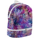 Painted flames Zip Bottom Backpack View2