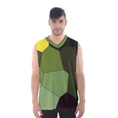 Mosaic Structure Background Tile Men s Basketball Tank Top by danenraven