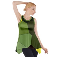 Mosaic Structure Background Tile Side Drop Tank Tunic by danenraven