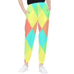 Low Poly Triangles Women s Tapered Pants by danenraven