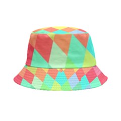 Low Poly Triangles Inside Out Bucket Hat by danenraven