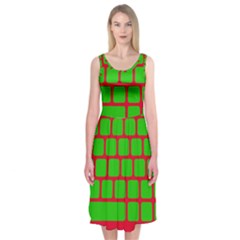 Keyboard Keys Computer Input Pc Midi Sleeveless Dress by danenraven