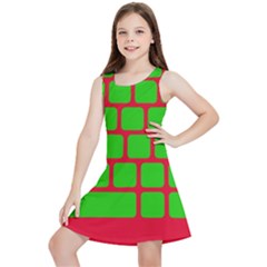 Keyboard Keys Computer Input Pc Kids  Lightweight Sleeveless Dress by danenraven