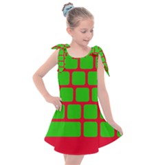 Keyboard Keys Computer Input Pc Kids  Tie Up Tunic Dress by danenraven