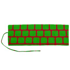 Keyboard Keys Computer Input Pc Roll Up Canvas Pencil Holder (m) by danenraven