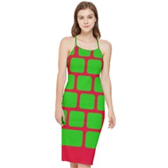 Keyboard Keys Computer Input Pc Bodycon Cross Back Summer Dress by danenraven