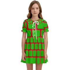 Keyboard Keys Computer Input Pc Kids  Sweet Collar Dress by danenraven