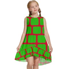 Keyboard Keys Computer Input Pc Kids  Frill Swing Dress by danenraven