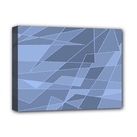 Lines Shapes Pattern Web Creative Deluxe Canvas 16  X 12  (stretched)  by danenraven