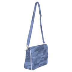 Lines Shapes Pattern Web Creative Shoulder Bag With Back Zipper by danenraven