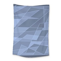 Lines Shapes Pattern Web Creative Small Tapestry by danenraven