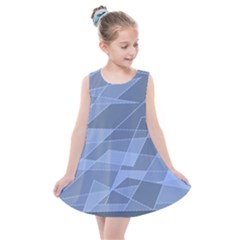 Lines Shapes Pattern Web Creative Kids  Summer Dress by danenraven