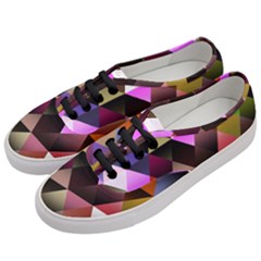 Abstract Geometric Triangles Shapes Women s Classic Low Top Sneakers by danenraven