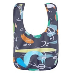 Repetition Seamless Child Sketch Baby Bib by danenraven