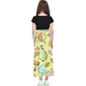 Cute Sketch Child Graphic Funny Kids  Flared Maxi Skirt View2