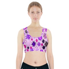 Inks Drops Black Paint Design Sports Bra With Pocket by danenraven