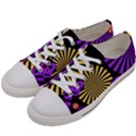 Seamless Halloween Day Of The Dead Men s Low Top Canvas Sneakers View2