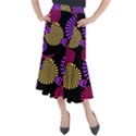 Seamless Halloween Day Of The Dead Midi Mermaid Skirt View1