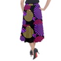 Seamless Halloween Day Of The Dead Midi Mermaid Skirt View2