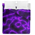 Purple Pattern Background Structure Duvet Cover Double Side (Queen Size) View1