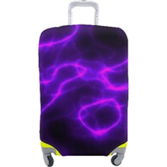 Purple Pattern Background Structure Luggage Cover (large) by danenraven