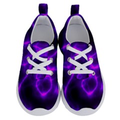 Purple Pattern Background Structure Running Shoes by danenraven