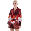 Pattern Structure Light Patterns Women s Long Sleeve Casual Dress View1