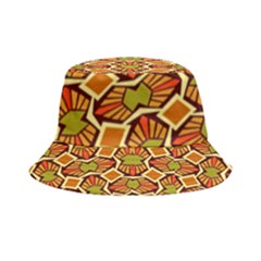 Geometry Shape Retro Trendy Symbol Inside Out Bucket Hat by danenraven