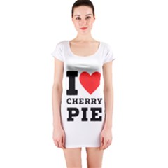 I Love Cherry Pie Short Sleeve Bodycon Dress by ilovewhateva