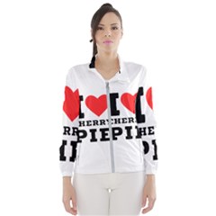 I Love Cherry Pie Women s Windbreaker by ilovewhateva