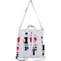 I love cherry pie Crossbody Backpack View3