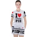 I love cherry pie Women s Tee and Shorts Set View1