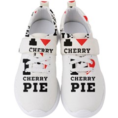 I Love Cherry Pie Men s Velcro Strap Shoes by ilovewhateva