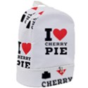 I love cherry pie Zip Bottom Backpack View2