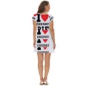 I love cherry pie Short Sleeve Tiered Mini Dress View4