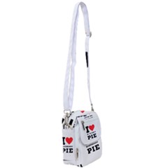 I Love Blueberry Shoulder Strap Belt Bag by ilovewhateva