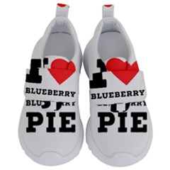 I Love Blueberry Kids  Velcro No Lace Shoes by ilovewhateva