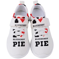 I Love Blueberry Women s Velcro Strap Shoes by ilovewhateva