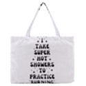 I Take A Super Hot Shower To Practice Burning In Hell Zipper Medium Tote Bag View1