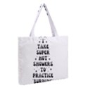 I Take A Super Hot Shower To Practice Burning In Hell Zipper Medium Tote Bag View2