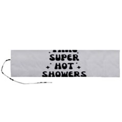 I Take A Super Hot Shower To Practice Burning In Hell Roll Up Canvas Pencil Holder (l) by sidiakram