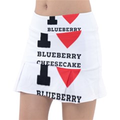 I Love Blueberry Cheesecake  Classic Tennis Skirt