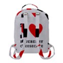 I love blueberry cheesecake  Flap Pocket Backpack (Small) View3