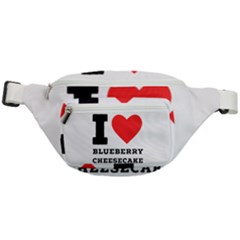 I Love Blueberry Cheesecake  Fanny Pack by ilovewhateva