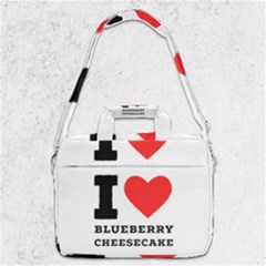 I Love Blueberry Cheesecake  Macbook Pro 13  Shoulder Laptop Bag  by ilovewhateva